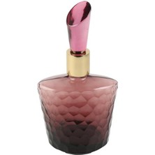 Vitale Cam Mor Karaf/şişe 10X15X25CM