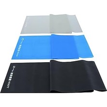 Indispensablely Capelli Direnç Bantları, Hafif, Orta Ağır Egzersiz Düz Bantları, Çok Renkli, 46 Inç, 3&apo