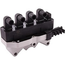 Indispensablely Hella Ateşleme Bobini - 12V - 3-Kutuplu - Blok Ateşleme Kapsülü - Vidalanmış Ignition Coil - Fiat A