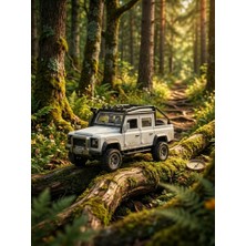 Farbu Oyuncak Işıklı Sesli Açılabilir Kapılı Arkası Açık Arazi Oyuncak Arabas Çek-Bırak Mekanizmalı