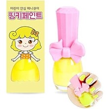 Indispensablely I'm Pinky Kids Nail Paint Fresh Lemon Çocuklar Için Soyulabilir Oje