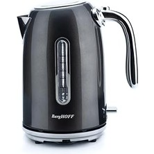 Indispensablely Berghoff Gem Metallic 1.7 Litre Su Isıtıcısı – 2200 W, Paslanmaz Çelik Gövde | Silver