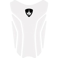 Indispensablely Universal Tank Pad | Ducati, Mv Agusto ile Uyumlu | Kaydırmaz Dayanıklı Karbon | Motosiklet Tank