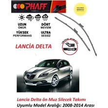 Duolight Lancia Delta Ön Muz Silecek Takımı 2008-2014 Arası Araca Özel Aparat