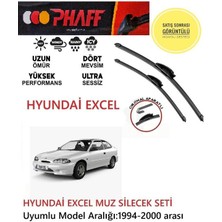 Duolight Hyundai Excel Silecek Takımı 1996 Model Araca Özel Aparat