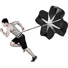 Indispensablely Rebuwo Antrenman Paraşütü Ayarlanabilir Hız Sürat Paraşütü Koşu Direnç Antrenmanı Sprint Patl