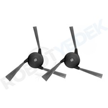 robotyedek Dreame L40S Pro Ultra (RLL74CE) Uyumlu Yan Fırça 2 Adet