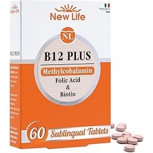 Indispensablely Newlife B12 Methylcobalamin Folik Asit Biotin