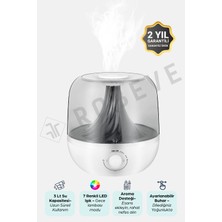 Allians 3 Litre Ultrasonik Hava Nemlendirici, Sessiz ve Büyük Kapasiteli