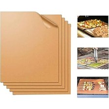 Indispensablely Izgara Matı, 5'li Set Dayanıklı Yapışmaz, Yeniden Kullanılabilir, Kolay Temizlenebilir Barb