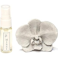 Indispensablely Mi̇ssi̇ Gri Orkide Taşlı Black Orchid Araba/araç Kokusu (20 ml Esans ile Birlikte)