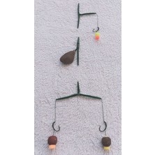 Litto Collection Çift Boili ( Glm-Tuttifrutti) ve 14 mm Sarı Toplu Sazan Takımı Gezer Kurşun'lu