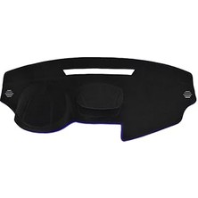 Indispensablely Torpido Koruma Halısı Siyah Kenar Renk Siyah Renault Fluence ile Uyumlu