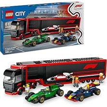 Indispensablely City RB20 AMR24 F1 Arabalı F1 Kamyonu 60445-8 Yaş Üzeri Çocuklar Için Yarış Arabalı Yara