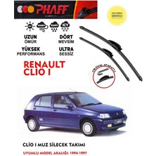 Duolight Clio 1 Silecek Silgeç Takımı 1997 Model Araca Uyumlu