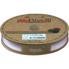 Popüler Sepet Biye Saten Katlı 095 Açık Pembe 2 cm 25 Metre %100 Polyester