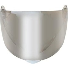 Indispensablely Zeus ZS-811A / 813A Motosiklet Kaskı Vizör Chrome Silver %50