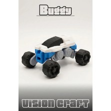 Modelerman Design Exploration Buggy Araç Figür 3D Baskı Model Koleksiyon Oyun Diorama Kişiselleştirilebilir Hediye