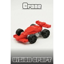 Modelerman Design Crane Araç Figür 3D Baskı Model Koleksiyon Oyun Diorama Kişiselleştirilebilir Hediye