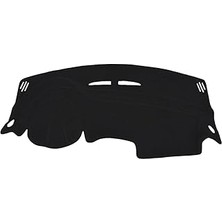 Indispensablely Torpido Koruma Halısı Siyah Kenar Renk Siyah Renault Clio 4 2012-2020 ile Uyumlu