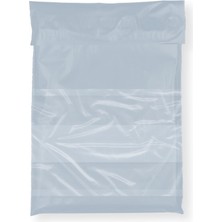 Goodpack Baskısız Cepli Gri Kargo Poşeti 17X25+5 cm - 250 Adet