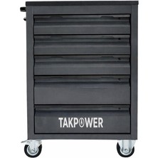 Takpower 5 Çekmeceli Takım Arabası Antrasit