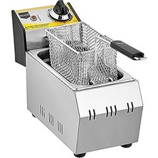 Indispensablely Remta R90 Elektrikli Fritöz, 3 L, 2500 W, Gümüş Rengi, Yüksek Hassasiyetli Termostat