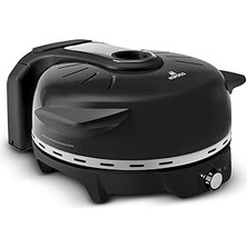 Indispensablely Gastro 10 In 1 Pizza Lahmacun Tandır Ekmeği Makinesi Biodiamond Matte Black