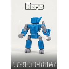 Modelerman Design Aeris Mk I Robot Figür 3D Baskı Model Koleksiyon Oyun Diorama Kişiselleştirilebilir Hediye