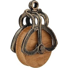 Indispensablely Toscano Ahşap Metalden Makara, Ölçüler: 12,5 x 6,5 x Cm, 1 kg