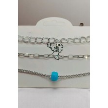 Katilus 3lü Bileklik Seti Kadın Takı