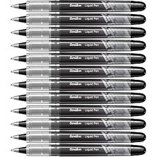 Indispensablely Scrikss Office LP68 Likid Kalem 12'li Ambalaj Siyah 0.7 mm