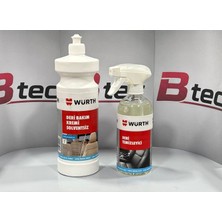Würth Deri Temizleyici 500ML ve Deri Bakım Kremi 1l (Yeni Tarihli)
