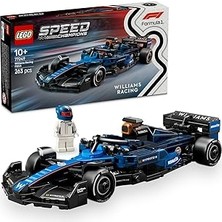 Indispensablely Speed Champions Williams Racing FW46 F1 Yarış Arabası 77249 – 10 Yaş Üzeri Kız Erkek Çoc