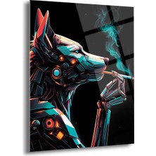 Shiny Art Sibernetik Kurt Cam Tablo - MOD093
