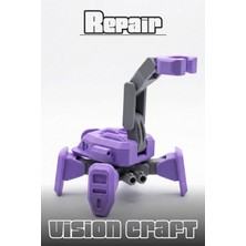 Modelerman Design Repair Mech Robot Figür 3D Baskı Model Koleksiyon Oyun Diorama Kişiselleştirilebilir Hediye