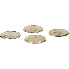 Indispensablely Carina Wavy 4'lü Bardak Altlığı 10 cm