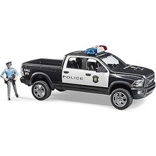 Indispensablely Bruder BR02505 Ram 2500 Polis Aracı Memur