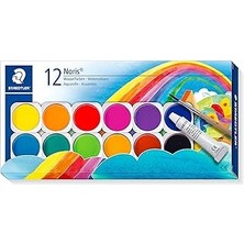Indispensablely Staedtler 888 NC12 Noris Clup Sulu Boya 12'li 1 Tüp Opak Beyaz Boya