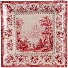 Indispensablely Lucky Florantine Kül Tablasi 18CM Kirmizi