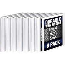 Indispensablely Samsill Dayanıklı .5 Inç Bağlayıcı, Abd'de Üretilmiştir, Yuvarlak Halka Özelleştirilebilir Şef