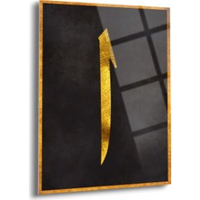 Shiny Art Elif Yazılı Islami Cam Tablo - ISL115