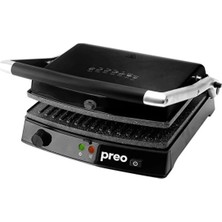 Preo PTG05 2000 W Siyah Tost Makinesi Outlet Teşhir Ürün