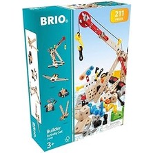 Indispensablely Brio 34588 – Builder Kindergartenset 210-PARÇA, Yapı Konstruktionsspielzeug