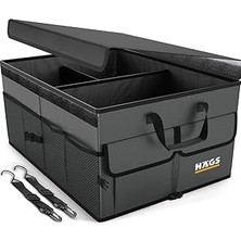 Indispensablely Haegs Araba Bagaj Çantası, Araç Içi Düzenleyici Organizer, Katlanabilir Oto Bagaj Düzenleyici, Oto