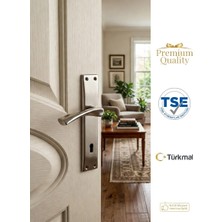 Baş Menteşe Bravo Gemi Aynalı Kapı Kolu Nikel Saten Kaplama Kapı Kolları Bütün Modeller – Kaliteli, Şık Tasarım