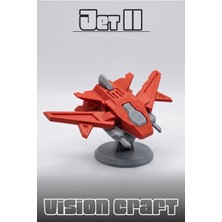 Modelerman Design Reaper Fighter Jet Figür 3D Baskı Model Koleksiyon Oyun Diorama Kişiselleştirilebilir Hediye