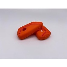 Indispensablely Parça Deponuz (1065) Silikon Anahtar Kılıfı, Koruma Kabı Volkswagen Golf 8 ile Uyumlu