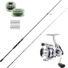 Okuma Wave Up 259CM 10-35GR - Okuma Aria 4000 Spin Olta Seti