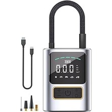 Indispensablely Jouis Auhma Hava Pompası Kompresörü, 150 Psi Dijital Göstergeli Oto Kompresör, Araba, Motosiklet, B